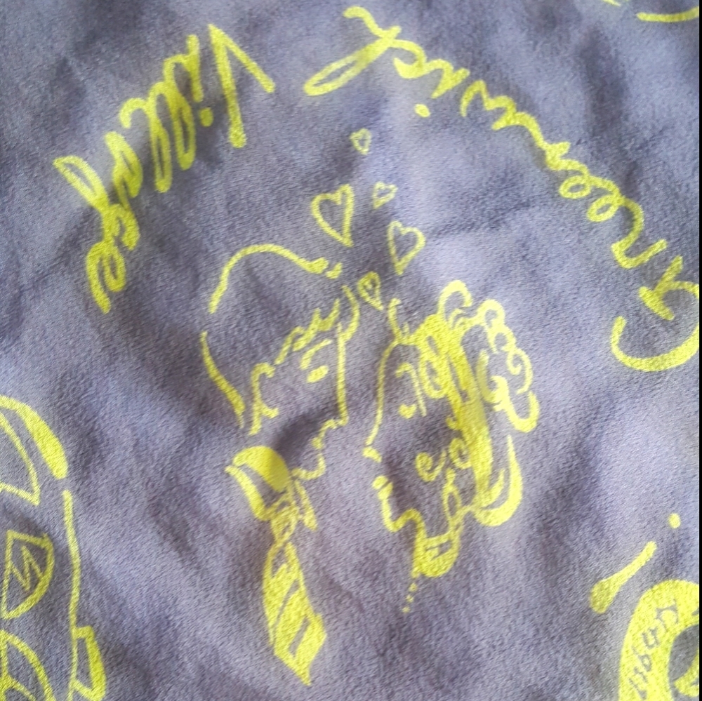Vintage Silk Gauze New York neck scarf
